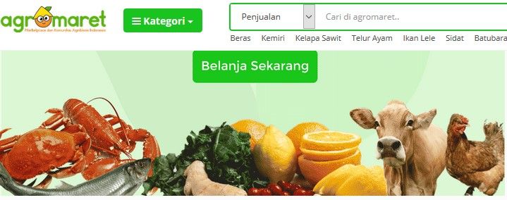 Marketplace hasil petani, peternak, dan nelayan (dok. agromart)