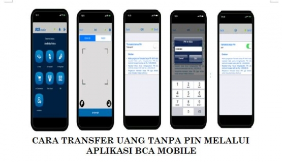 Transfer menggunakan BCA Mobile tanpa PIN (Sumber: bca.co.id)