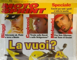 Cover Majalah Itali MotoSprint | Dok. Picclick.it