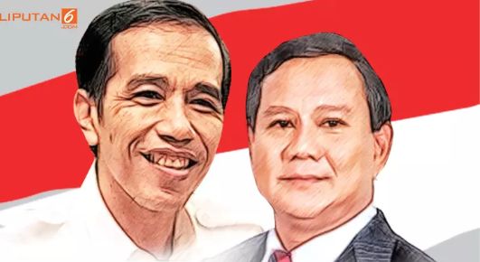 Jokowi dan prabowo.sumber : liputan6.com