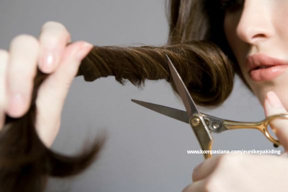 Ilustrasi potong rambut (Sumber : sharp-indonesia.com)
