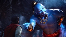 Aladdin dipertemukan dengan jin (dok. Walt Disney)