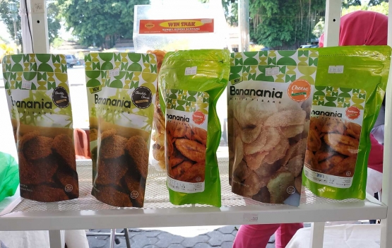 Kripik Bananania kini dalam 6 varian rasa (Foto: @angtekkhun)