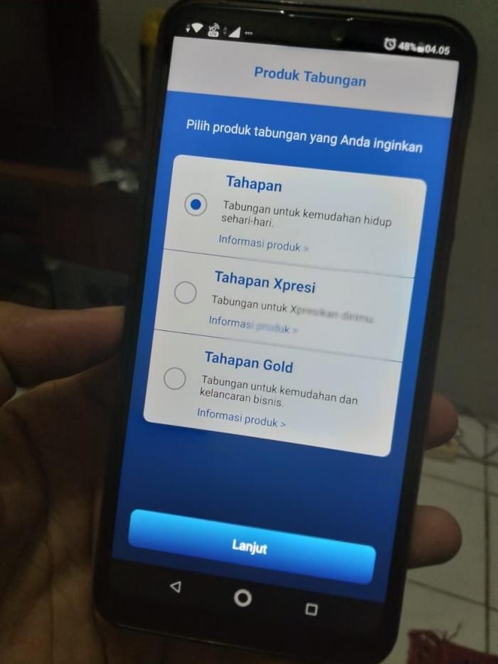 Buka rekening modal aplikasi BCA Mobile saja. Dokpri.