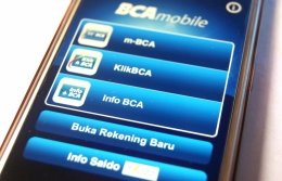 Aplikasi BCA mobile dengan inovasi layanan (dok. pri)