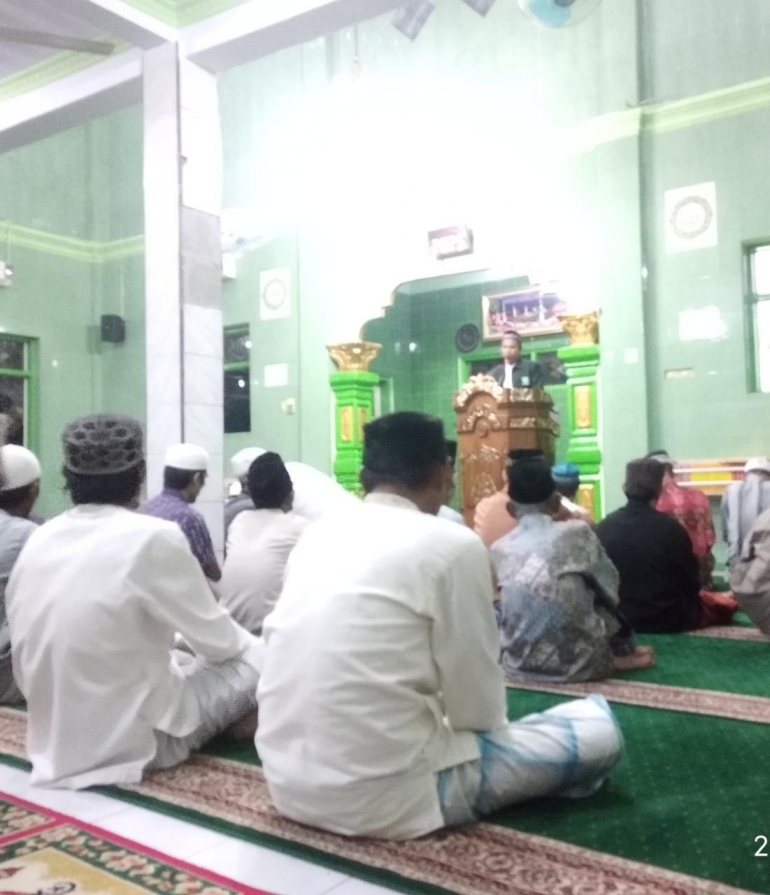 Ceramah Taraweh di Masjid Nurul Hidayah Maccini Kidul/dok.IST