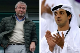 Abramovich & Sheikh Mansour (sumber : football.london)