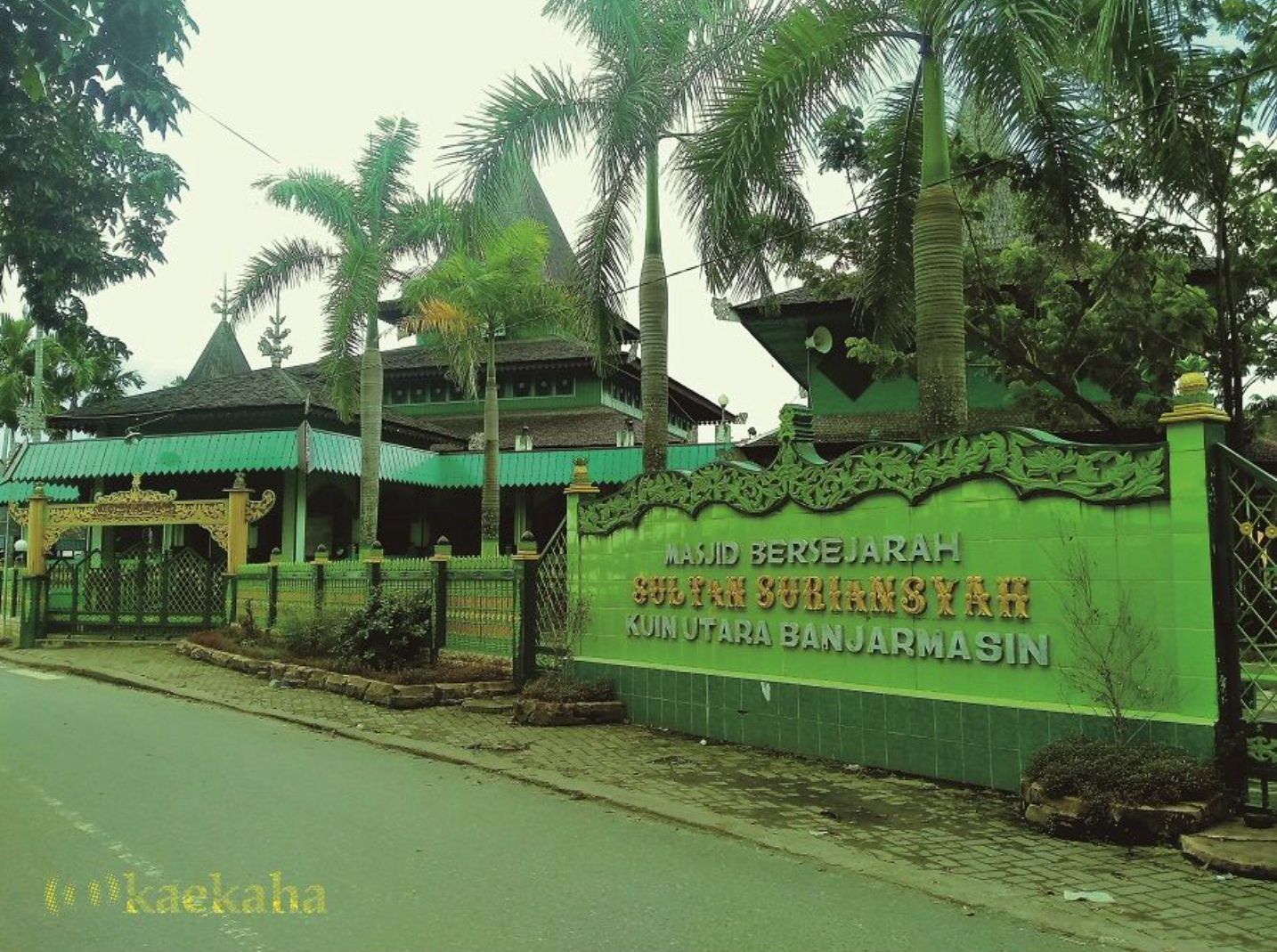 Masjid Sultan Monumen Berdirinya Kota Banjarmasin (dokpri)