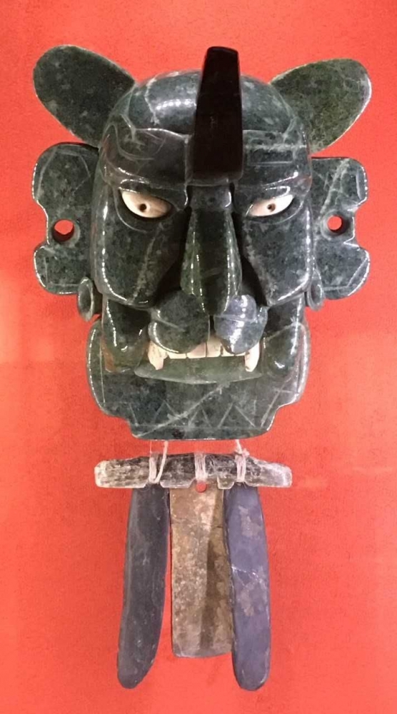 Topeng Dewa Kelelawar Zapotek (200 Sebelum Masehi-200 Masehi). Museo Nacional de Antropologia. Dok Pribadi