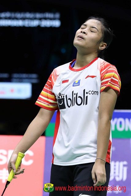 Gregoria Mariska, pebulutangkis ganda putri Indonesia. / Sumber : BadmintonIndonesia.org