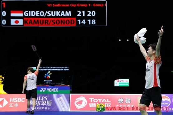 Kevin Sanjaya/Marcus F. Gideon, ganda putra andalan Indonesia. / Sumber : BadmintonIndonesia.org