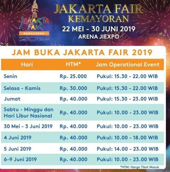 Jakarta Fair 2019 Digelar Mulai 22 Mei Kompasiana Com