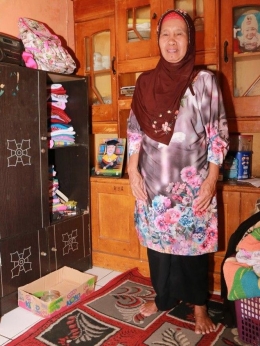Sumarni, 64 Tahun, Di Rumahnya, Cimahi (19/05/19). Foto: Dok. pribadi J. Krisnomo