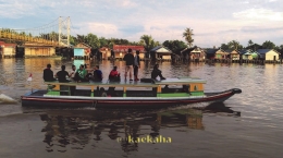 Taksi Air di Banjarmasin (dokpri)