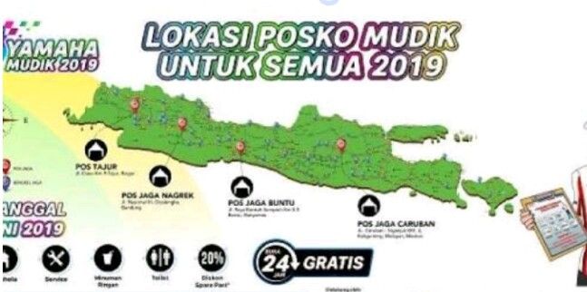 Salah ssatu jalur mudik di Pulau Jawa (Sumber: Wartakota.com)