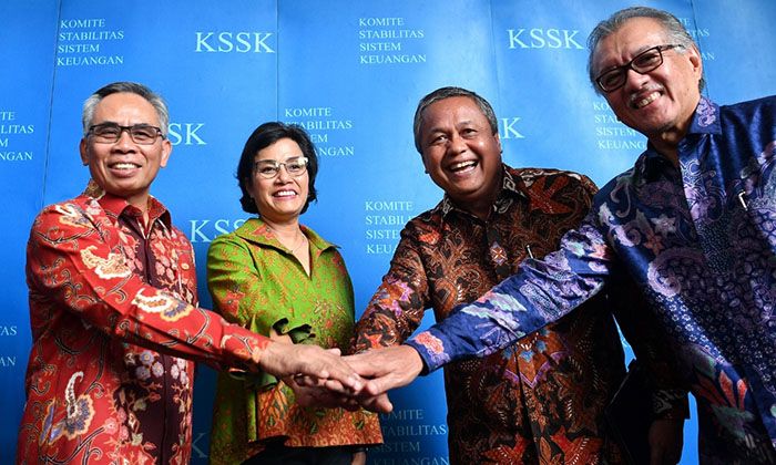 Para penggawa ekonomi Indonesia yang berada di Komite Stabilitas Sistem Keuangan (KSSK) untuk memastikan stabilitas keuangan tanah air - Foto: IndonesiaInside.id