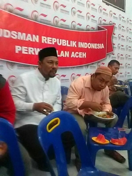 Santap Malam di Kantor Ombudsman Aceh | dokpri