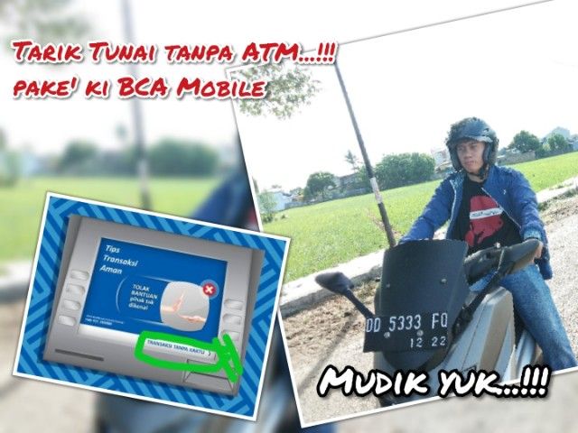 Edy Hermawan siap mudik berbekal BCA Mobile (29/05/19).