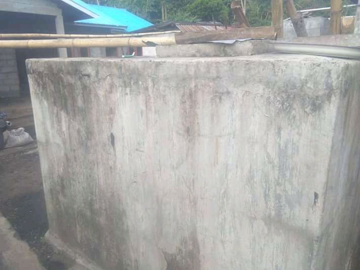 Bak penadah air hujan | Dokpri
