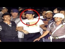 penangkapan Tomi Suharto (gambar: makassar terkini)