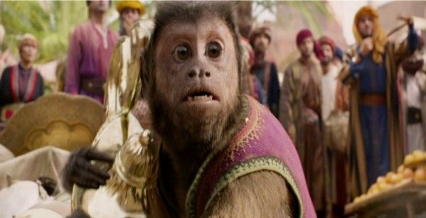 Monyet abu merupakan hasil olah digital (Sumber: Disney)