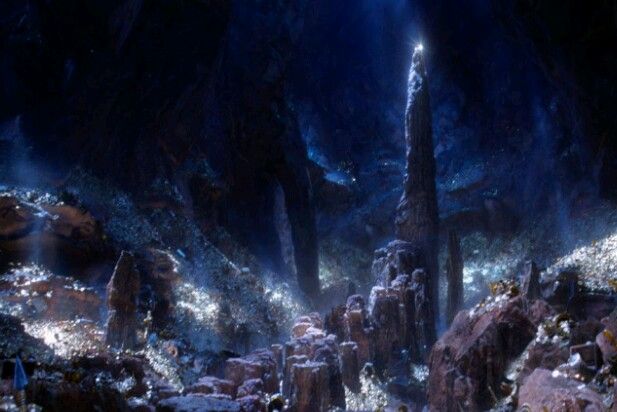 Cave of Wonder (dinding gua ajaib) dalam film Aladdin (Sumber: Disney)