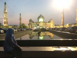 Depan Masjid Agung Annur Pekanbaru