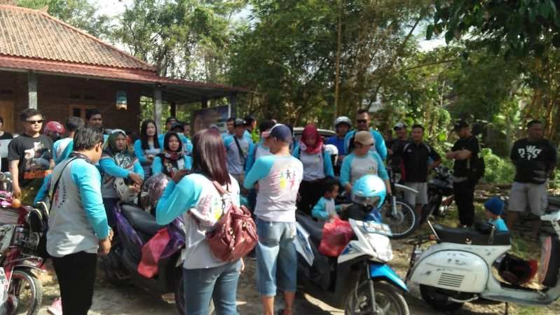 Relawan mendapatkan briefing dari penanggungjawab Relintas (foto: dok pri)