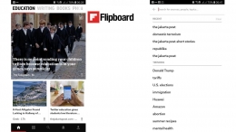 Fitur Flipboard pada ponsel saya| Screenshoot Dokumentasi pribadi