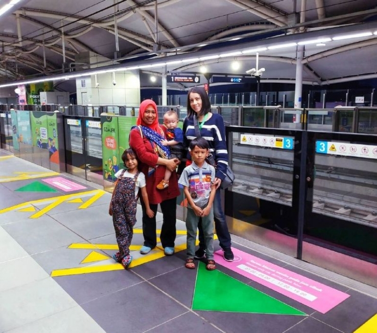 Stasiun MRT Fatmawati (dok. penulis)
