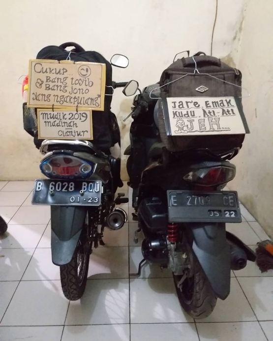 Viral,Foto-Foto Mudik Lucu Lebaran 2019