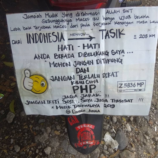 Viral,Foto-Foto Mudik Lucu Lebaran 2019