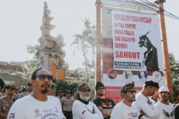 Gelora semangat Bali Tolak Reklamasi/ Fanpage Bali Tolak Reklamasi