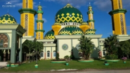 Masjid agung teluk kuantan. dok: pribadi/ps express
