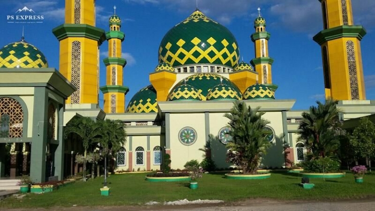 Masjid agung teluk kuantan. dok: pribadi/ps express