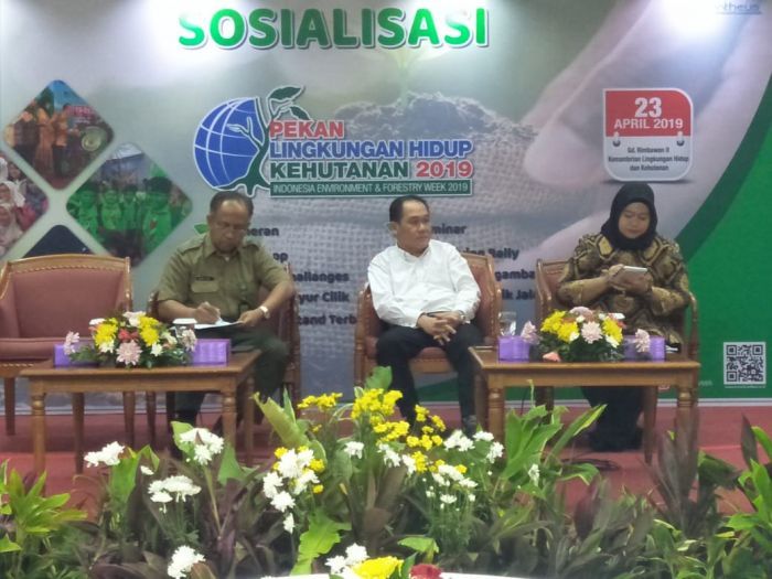 sosialisasi pekan LHK di Jakarta, tgl 23/4-2019(sumber:mediaindonesia.com)