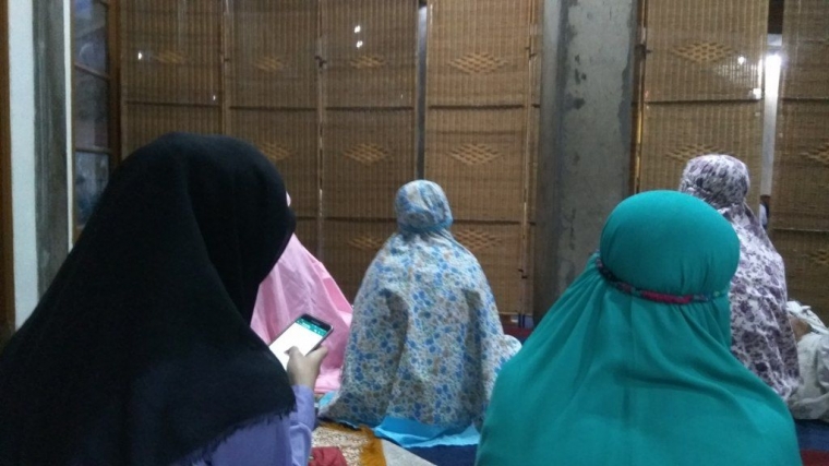 Semangat untuk memperbanyak ibadah saat bulan ramadan, menginspirasi untuk dilakukan pada bulan yang lain. (dok.windhu)