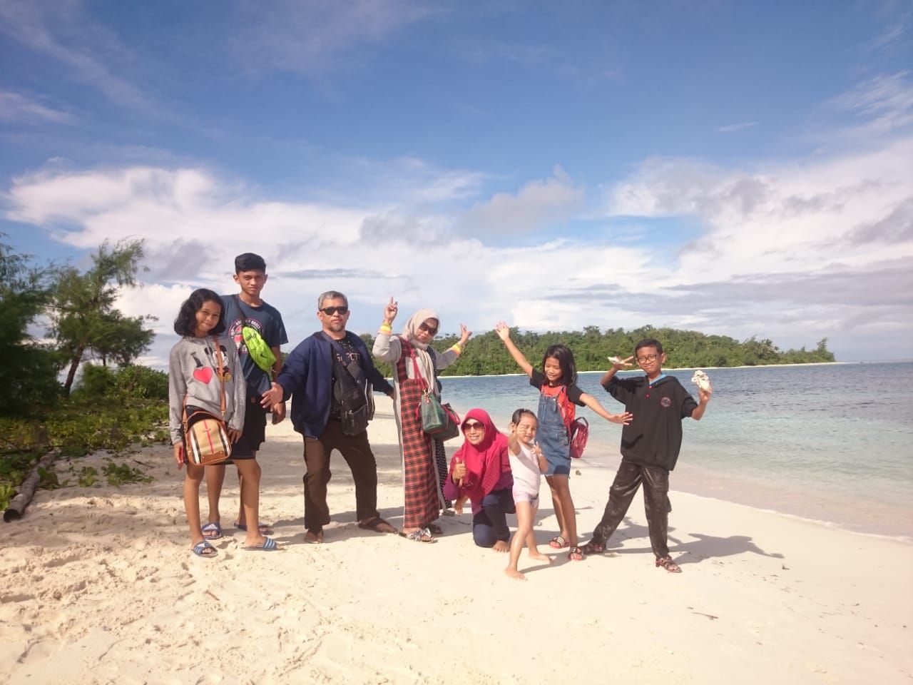 Indah, sehat dan gaya mudik antar pulau. 