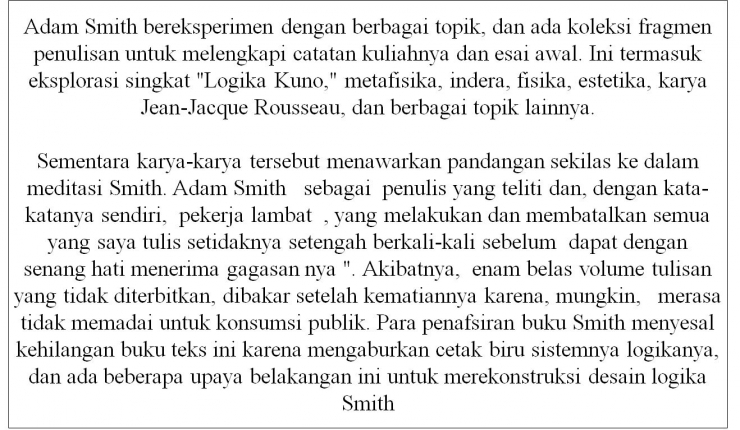 Filsafat  Adam Smith [2]