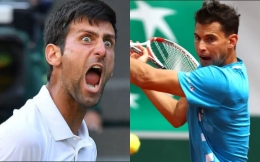 Djokovic vs Thiem (Sumber: foxsportsasia.com)