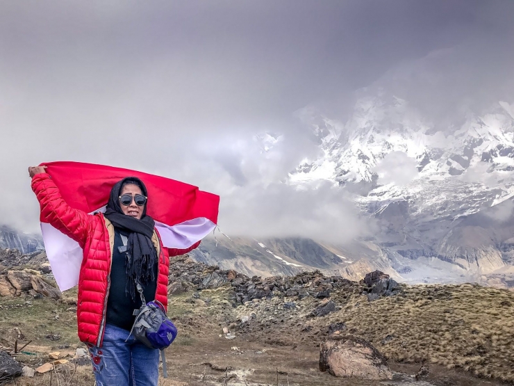 Annapurna 1 (8091 Meter) Gunung Tertinggi No 10 Dunia (dok. pribadi)