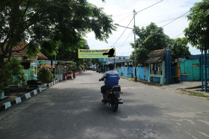 Jalan tidak terllau lebar, tetapi mulus. | Dokumentasi Pribadi
