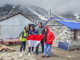 Annapurna Base Camp +4130 Meter Dpl (dok. pribadi)