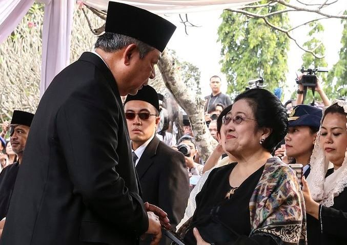 SBY bertemu Megawati di Cikeas I Gambar : Kompas.com