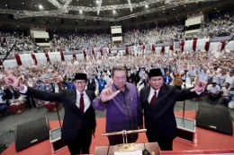 Sandiaga Uno, SBY dan Prabowo