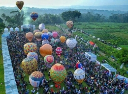 Festival Balon Udara Wonosobo 2018 - Foto: asedino.com