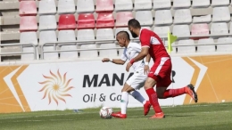 Rico Simanjuntak (putih), tampil sebagai starter saat melawan Yordania/Foto: DetikSport.