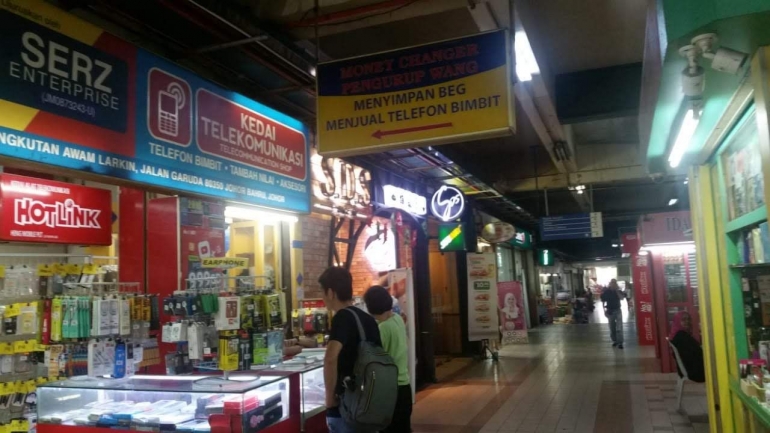 Pasar di salah satu terminal Pahang. Foto | Dokpri