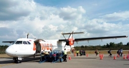 Wings Air ATR 72/600 yang sering saya tumpangi ke daerah (dokpri)