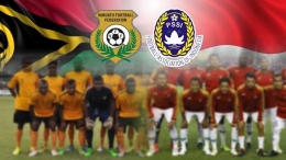 Indonesia vs Vanuatu. Foto: Indosport.